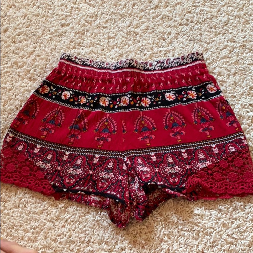 Charlotte Russe Patterned Shorts